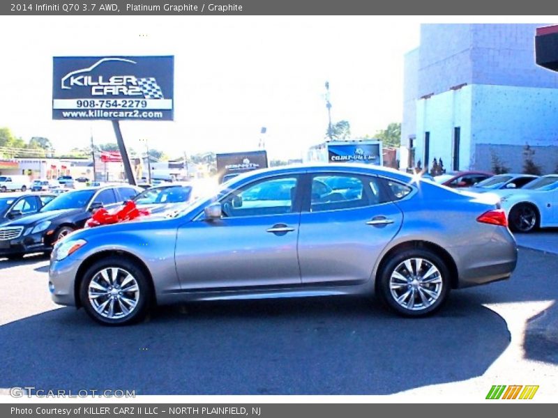 Platinum Graphite / Graphite 2014 Infiniti Q70 3.7 AWD