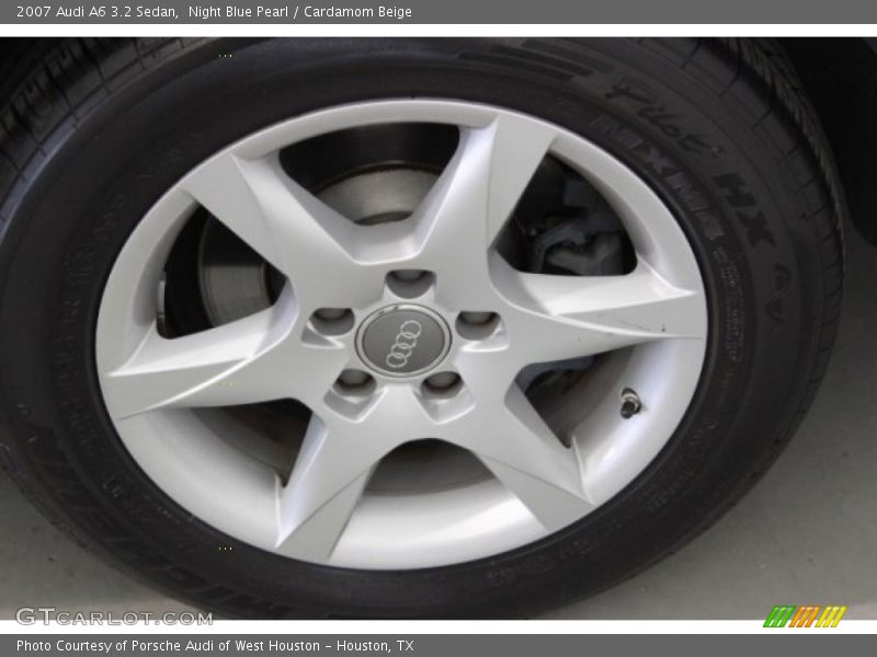 Night Blue Pearl / Cardamom Beige 2007 Audi A6 3.2 Sedan