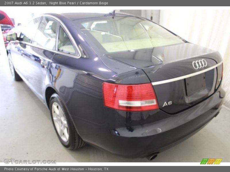 Night Blue Pearl / Cardamom Beige 2007 Audi A6 3.2 Sedan