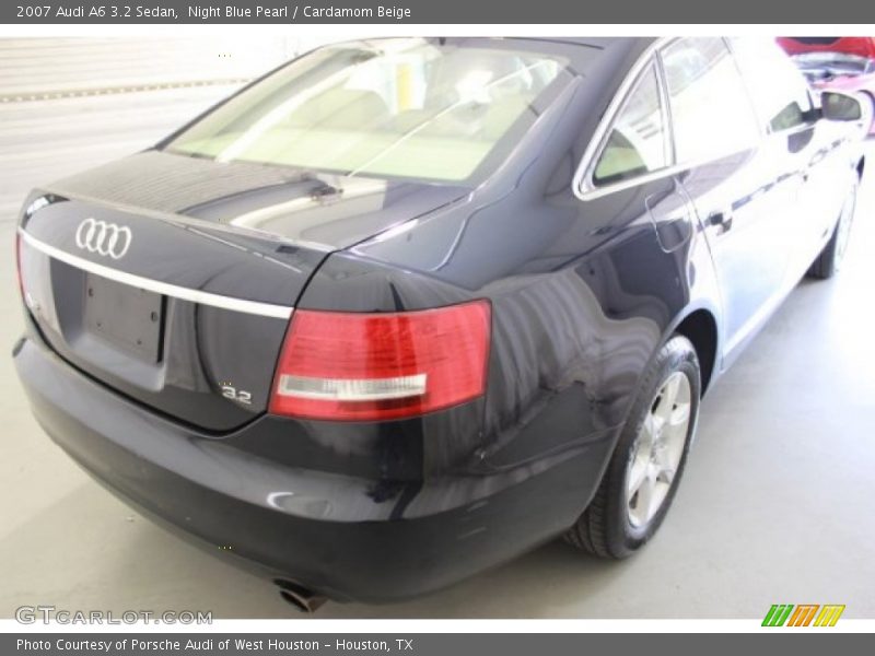 Night Blue Pearl / Cardamom Beige 2007 Audi A6 3.2 Sedan