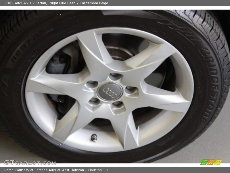 Night Blue Pearl / Cardamom Beige 2007 Audi A6 3.2 Sedan