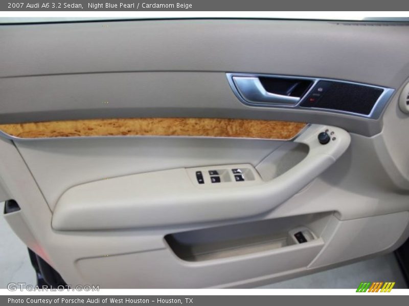 Night Blue Pearl / Cardamom Beige 2007 Audi A6 3.2 Sedan