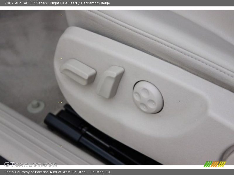 Night Blue Pearl / Cardamom Beige 2007 Audi A6 3.2 Sedan