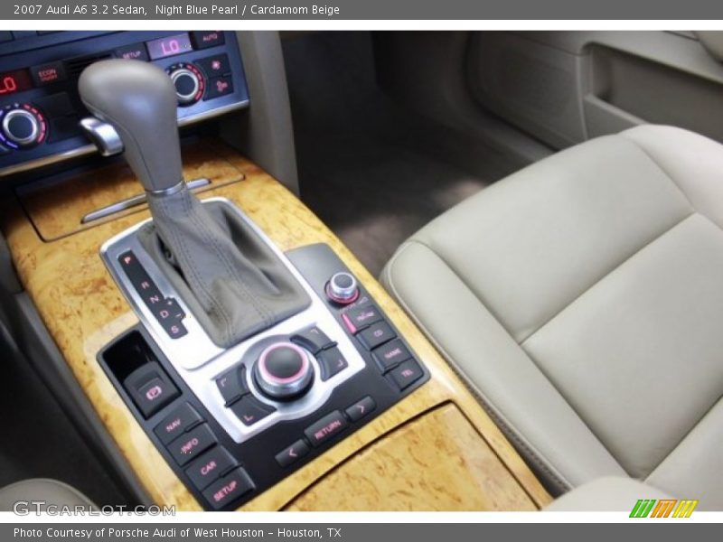 Night Blue Pearl / Cardamom Beige 2007 Audi A6 3.2 Sedan