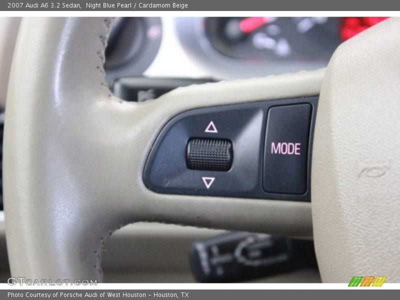 Night Blue Pearl / Cardamom Beige 2007 Audi A6 3.2 Sedan