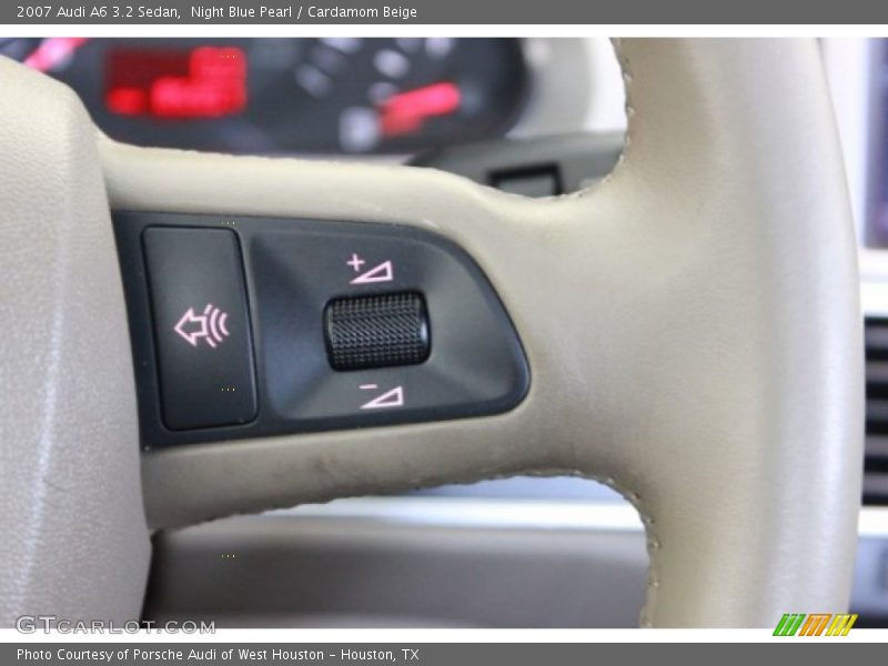 Night Blue Pearl / Cardamom Beige 2007 Audi A6 3.2 Sedan