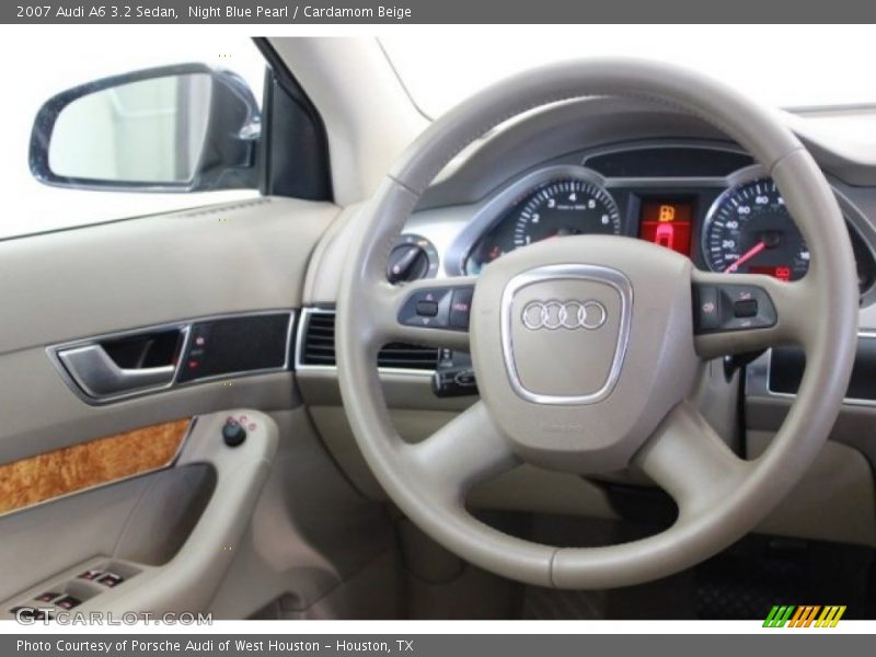 Night Blue Pearl / Cardamom Beige 2007 Audi A6 3.2 Sedan