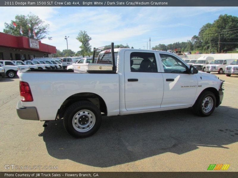 Bright White / Dark Slate Gray/Medium Graystone 2011 Dodge Ram 1500 SLT Crew Cab 4x4