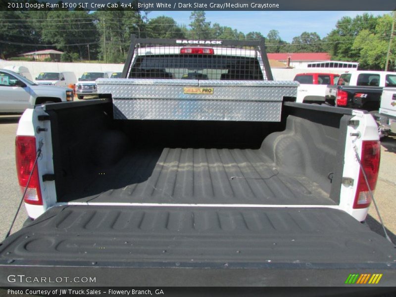 Bright White / Dark Slate Gray/Medium Graystone 2011 Dodge Ram 1500 SLT Crew Cab 4x4