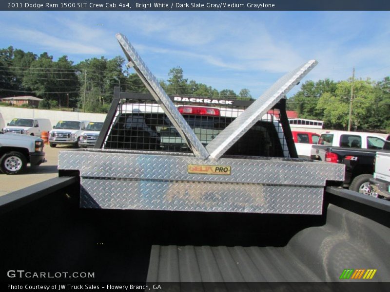 Bright White / Dark Slate Gray/Medium Graystone 2011 Dodge Ram 1500 SLT Crew Cab 4x4