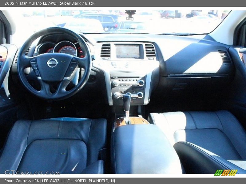 Super Black / Black 2009 Nissan Murano LE AWD