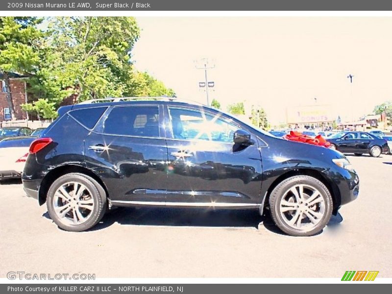 Super Black / Black 2009 Nissan Murano LE AWD