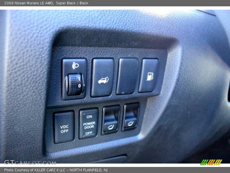 Super Black / Black 2009 Nissan Murano LE AWD