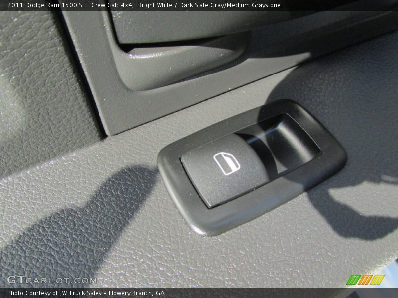 Bright White / Dark Slate Gray/Medium Graystone 2011 Dodge Ram 1500 SLT Crew Cab 4x4