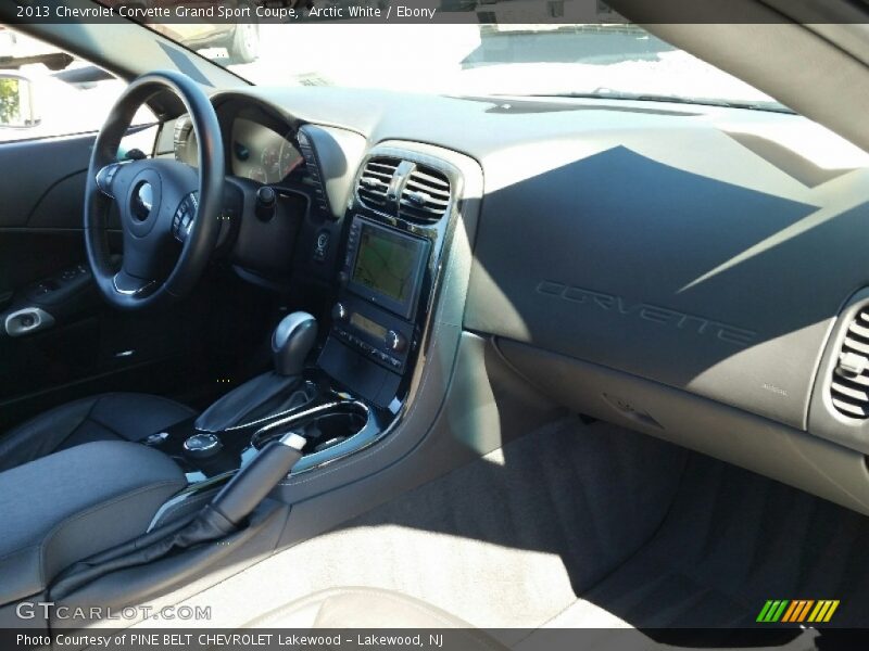 Arctic White / Ebony 2013 Chevrolet Corvette Grand Sport Coupe