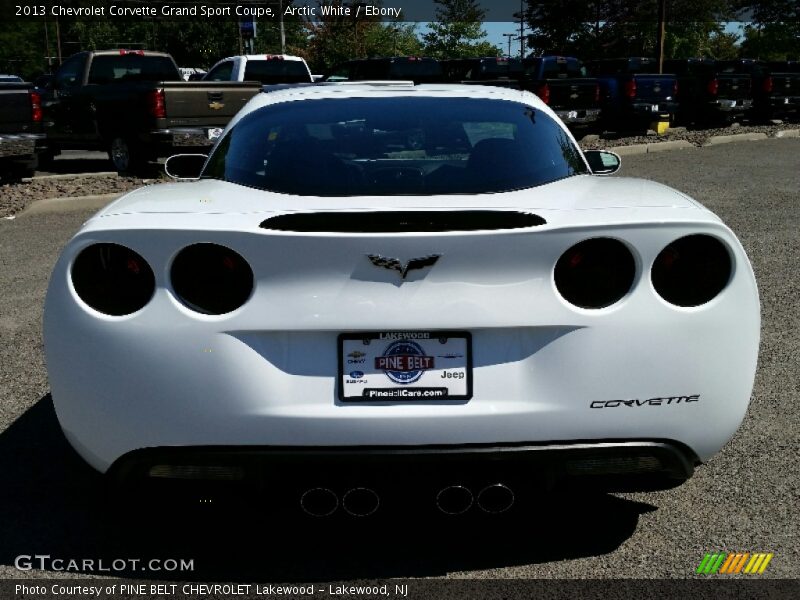 Arctic White / Ebony 2013 Chevrolet Corvette Grand Sport Coupe