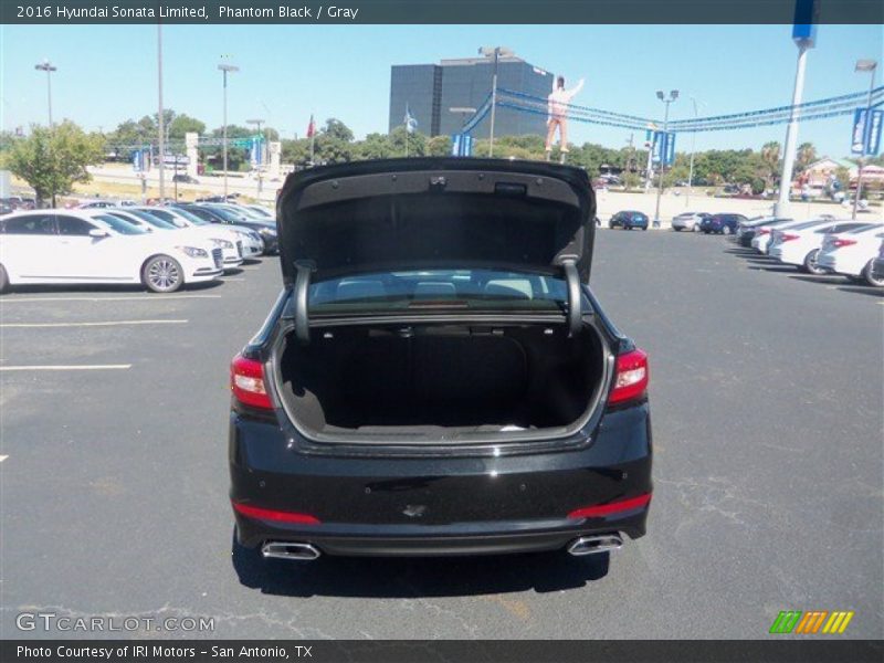 Phantom Black / Gray 2016 Hyundai Sonata Limited