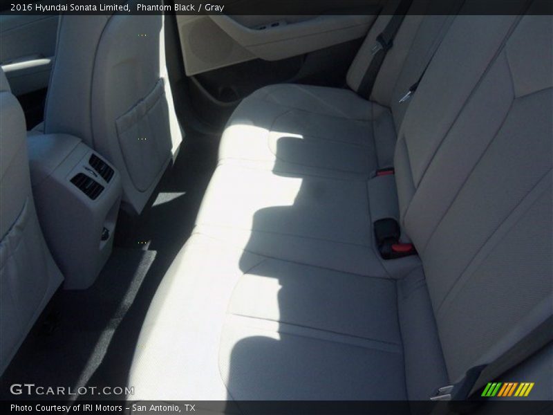 Phantom Black / Gray 2016 Hyundai Sonata Limited