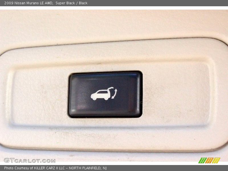Super Black / Black 2009 Nissan Murano LE AWD