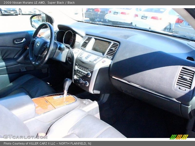 Super Black / Black 2009 Nissan Murano LE AWD