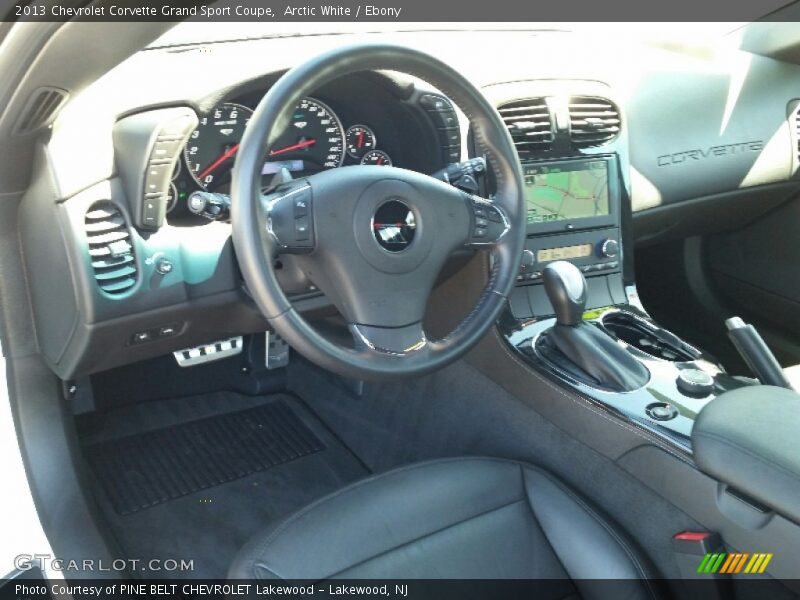 Arctic White / Ebony 2013 Chevrolet Corvette Grand Sport Coupe