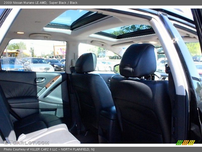Super Black / Black 2009 Nissan Murano LE AWD