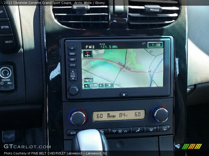 Arctic White / Ebony 2013 Chevrolet Corvette Grand Sport Coupe