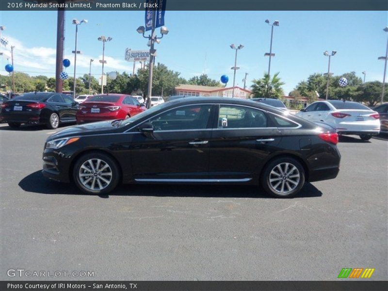 Phantom Black / Black 2016 Hyundai Sonata Limited