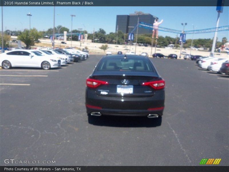 Phantom Black / Black 2016 Hyundai Sonata Limited