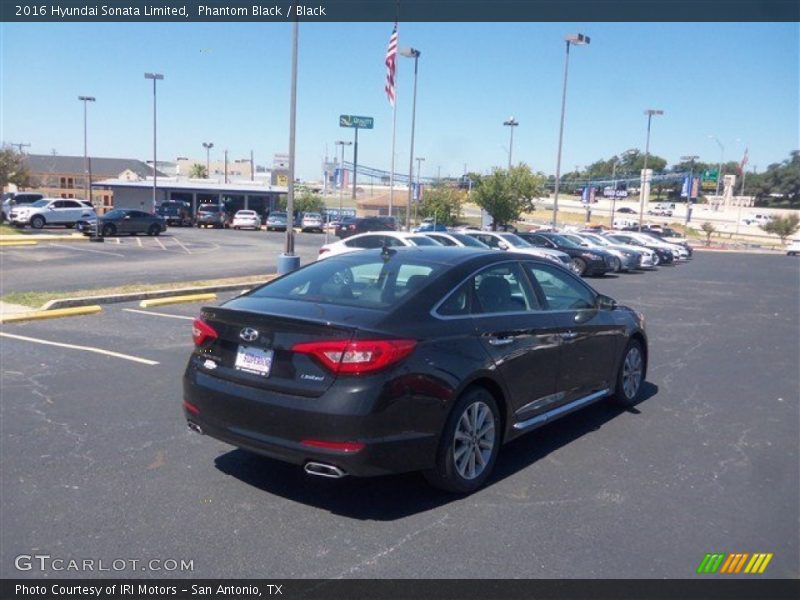 Phantom Black / Black 2016 Hyundai Sonata Limited