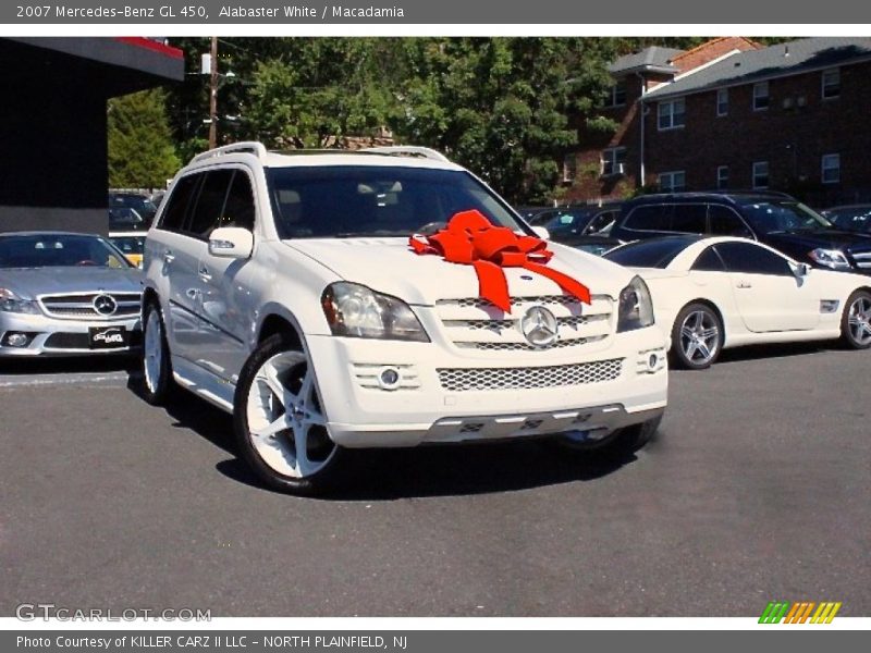 Alabaster White / Macadamia 2007 Mercedes-Benz GL 450