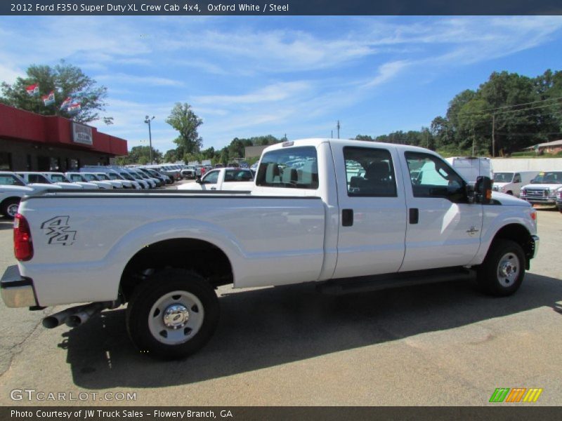 Oxford White / Steel 2012 Ford F350 Super Duty XL Crew Cab 4x4