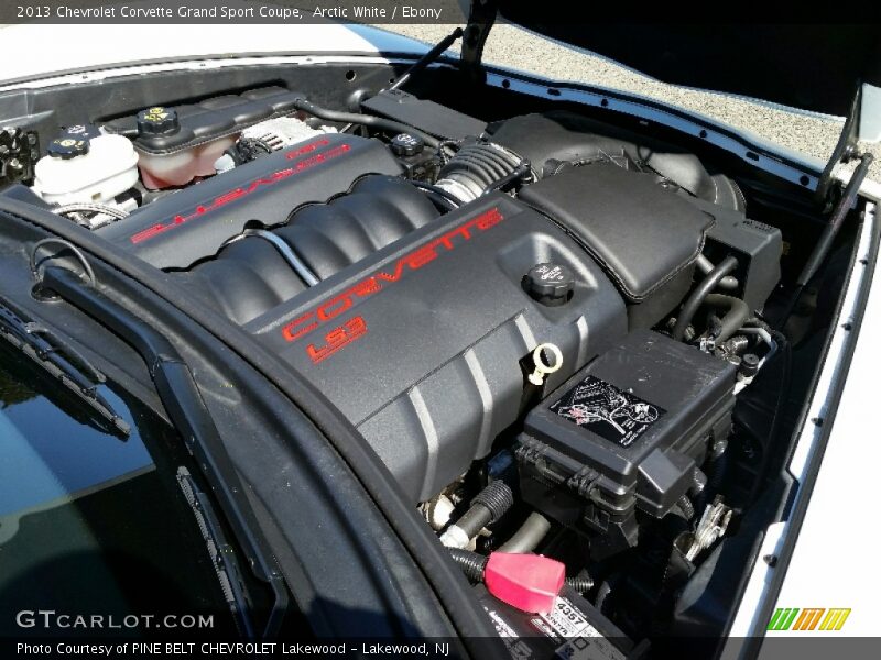 Arctic White / Ebony 2013 Chevrolet Corvette Grand Sport Coupe