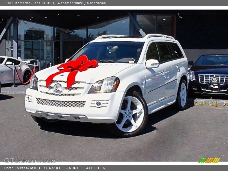 Alabaster White / Macadamia 2007 Mercedes-Benz GL 450