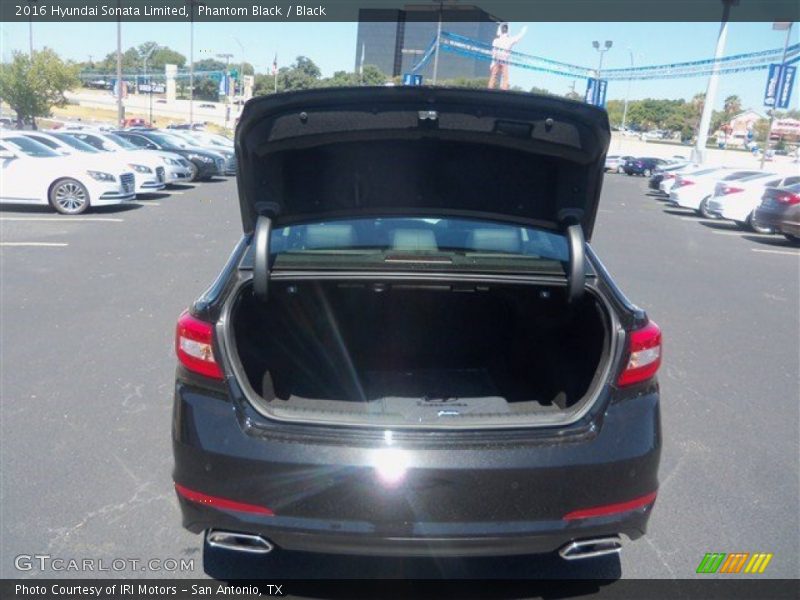 Phantom Black / Black 2016 Hyundai Sonata Limited