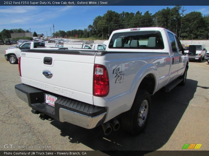 Oxford White / Steel 2012 Ford F350 Super Duty XL Crew Cab 4x4