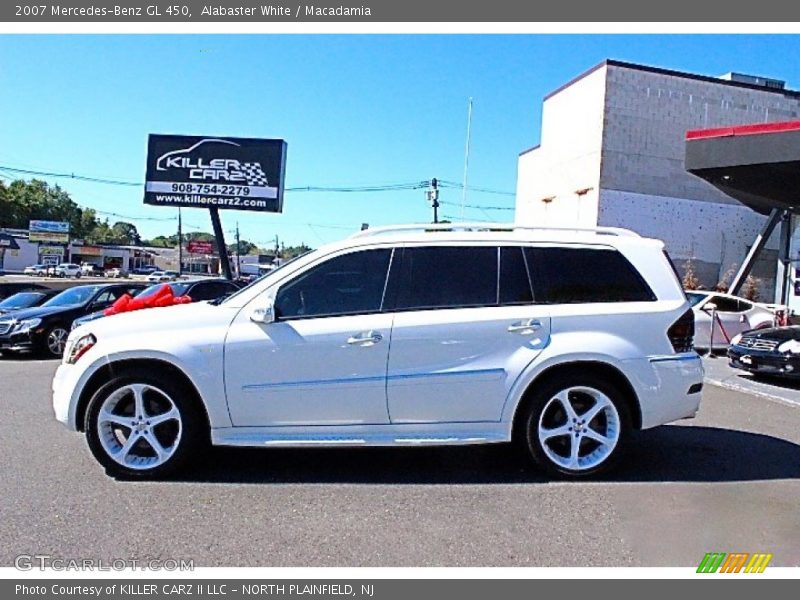 Alabaster White / Macadamia 2007 Mercedes-Benz GL 450