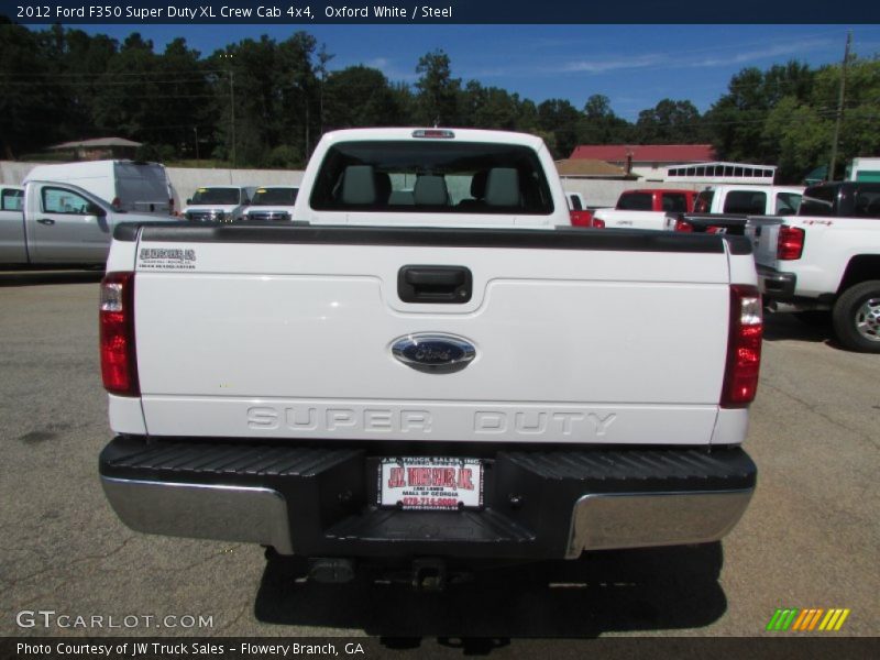 Oxford White / Steel 2012 Ford F350 Super Duty XL Crew Cab 4x4