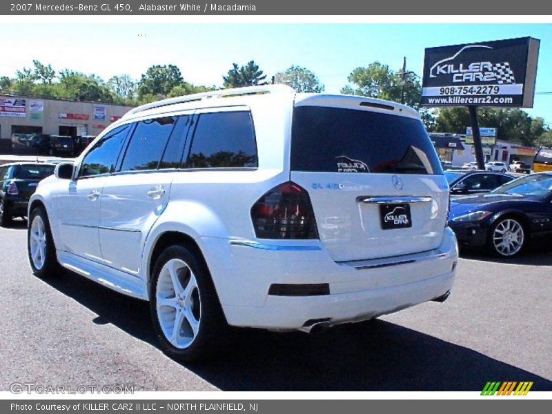 Alabaster White / Macadamia 2007 Mercedes-Benz GL 450