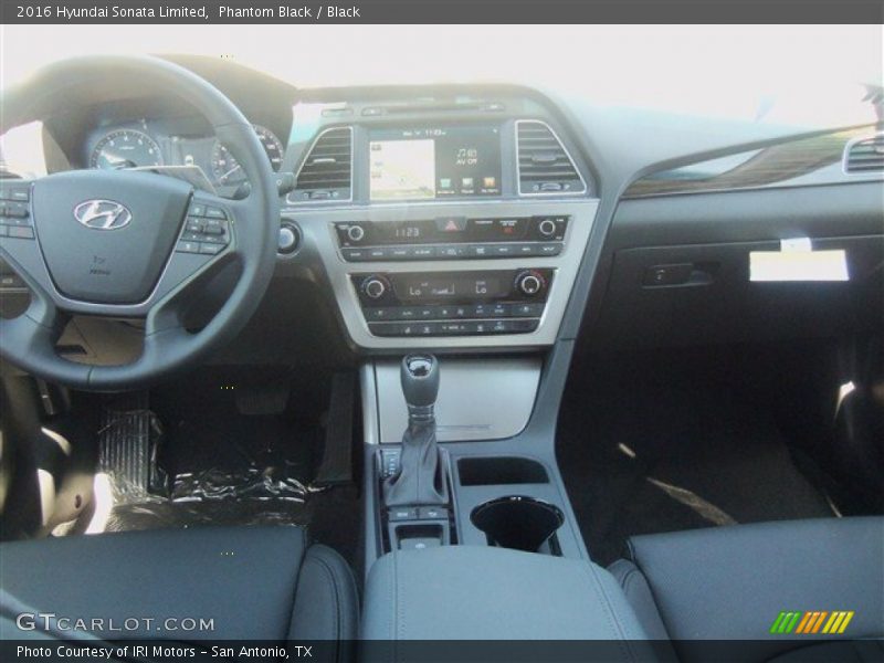 Phantom Black / Black 2016 Hyundai Sonata Limited