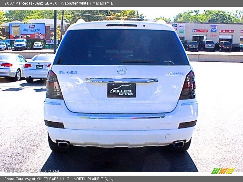Alabaster White / Macadamia 2007 Mercedes-Benz GL 450