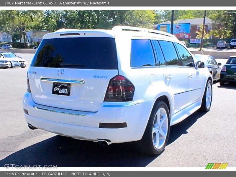 Alabaster White / Macadamia 2007 Mercedes-Benz GL 450