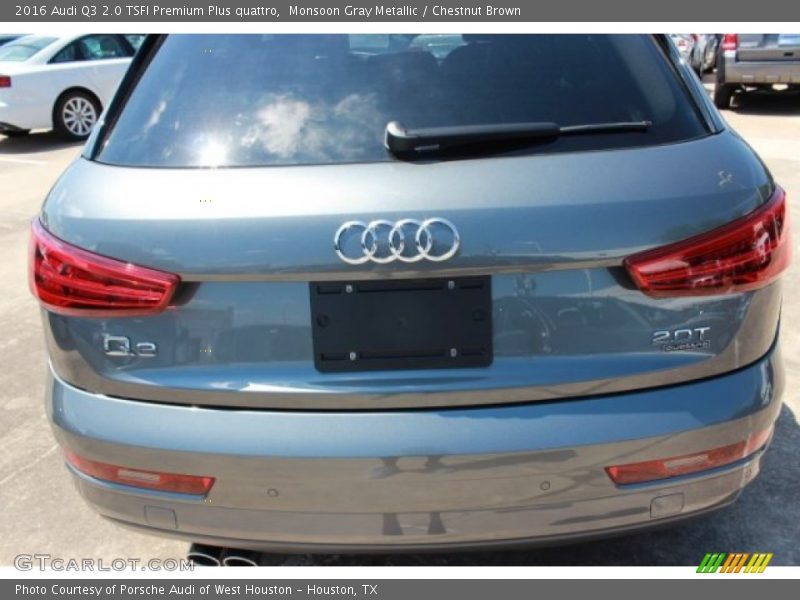 Monsoon Gray Metallic / Chestnut Brown 2016 Audi Q3 2.0 TSFI Premium Plus quattro