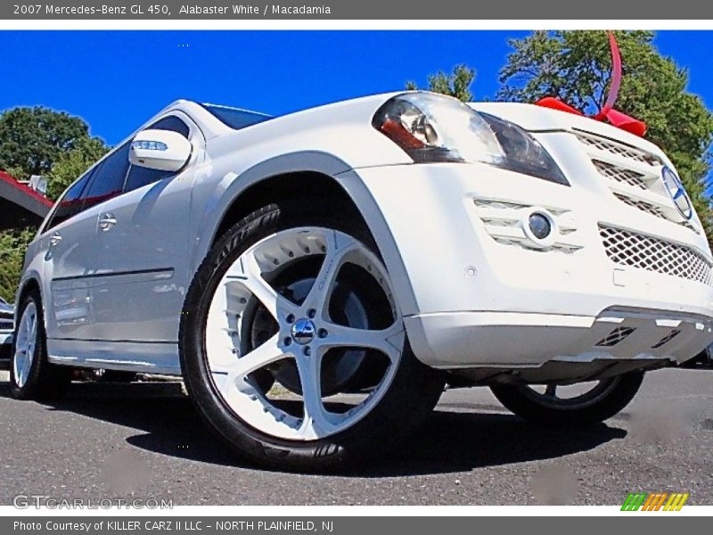 Alabaster White / Macadamia 2007 Mercedes-Benz GL 450