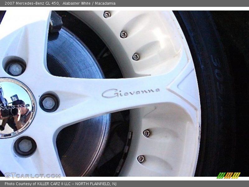 Alabaster White / Macadamia 2007 Mercedes-Benz GL 450