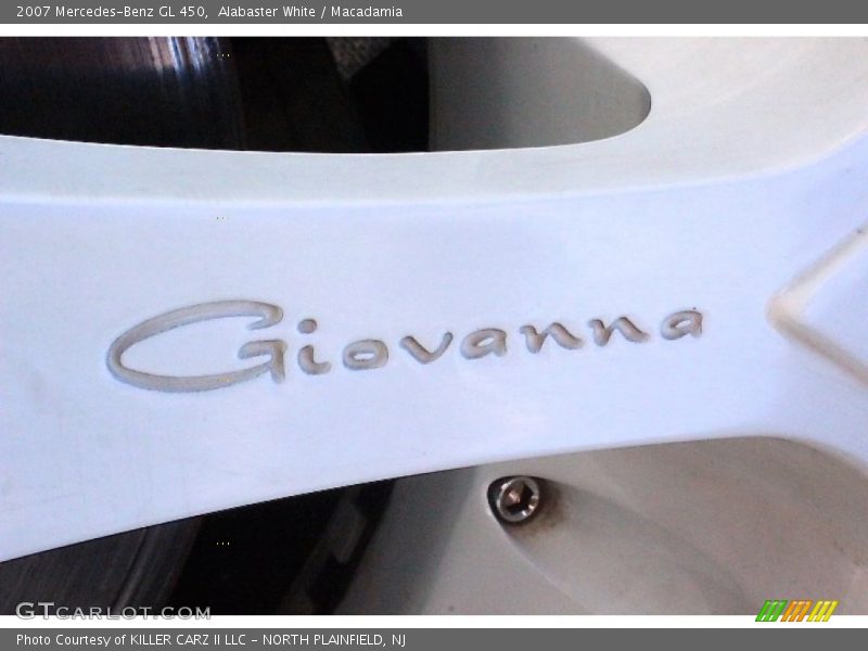 Alabaster White / Macadamia 2007 Mercedes-Benz GL 450