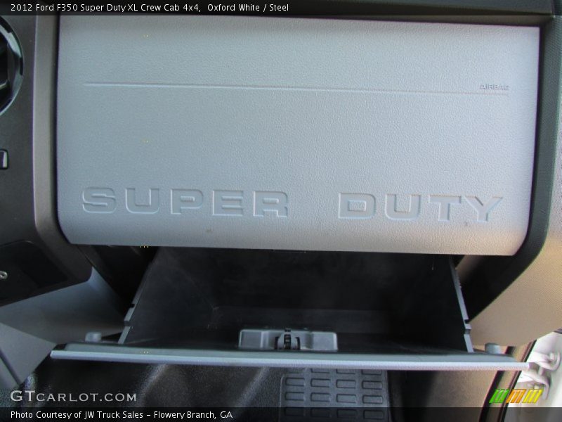 Oxford White / Steel 2012 Ford F350 Super Duty XL Crew Cab 4x4