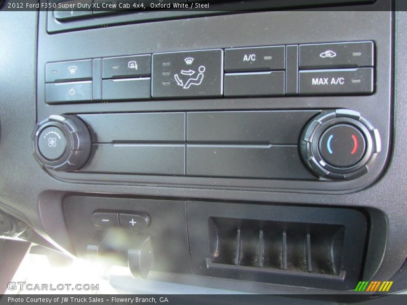Oxford White / Steel 2012 Ford F350 Super Duty XL Crew Cab 4x4