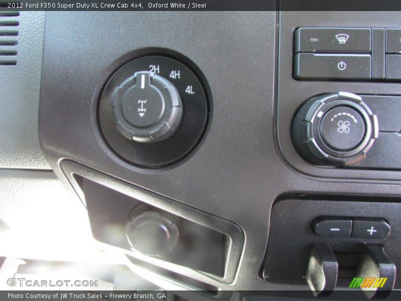 Oxford White / Steel 2012 Ford F350 Super Duty XL Crew Cab 4x4