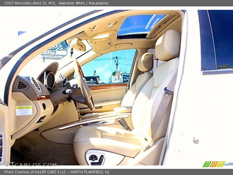 Alabaster White / Macadamia 2007 Mercedes-Benz GL 450